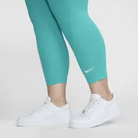 Nike Sportswear Classic жіноча З високою талією 7/8 лосіни (великі розміри) колір зелений