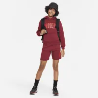 Nike Sportswear Club Fleece Big дитячі Pullover Толстовка з капюшоном колір червоний