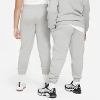 Nike Sportswear Club Fleece Big дитячі Joggers (Extended Size) колір сірий