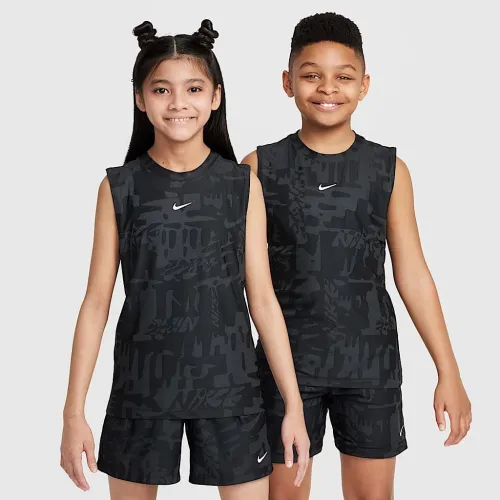 Nike Multi Big дитячі (для хлопчиків) Dri-FIT Sleeveless Top колір чорний