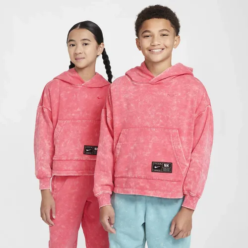Nike Culture Of баскетбольні Big дитячі Fleece Pullover Толстовка з капюшоном Pink