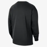Boston Celtics Courtside City Edition мужские Nike NBA Max90 Long-Sleeve футболка цвет черный