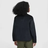 Nike SB Big дитячі Button-Down Layering Top колір чорний