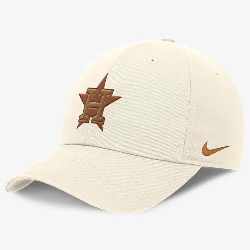 Houston Astros Dunk Club чоловічі Nike MLB Adjustable Hat колір коричневий