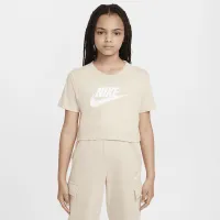 Nike Sportswear Big дитячі (Girls') Cropped футболка колір коричневий
