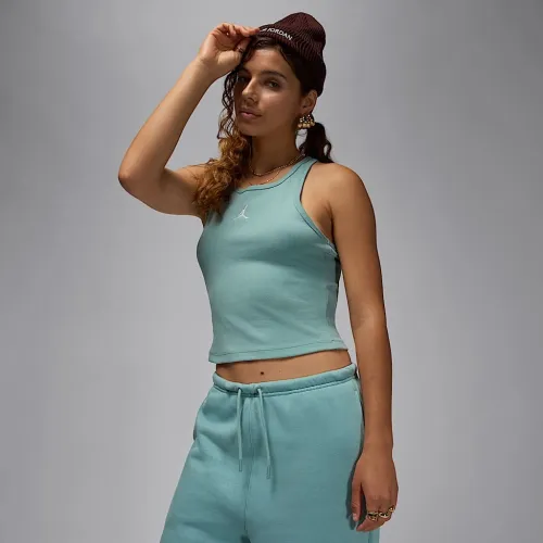 Nike Jordan Essentials жіноча Tank колір зелений