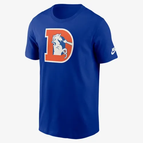 Denver Broncos Rewind Logo Essential мужские Nike NFL футболка синий