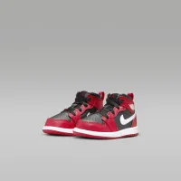 Nike Jordan 1 Mid Baby/Toddler Кросівки колір чорний