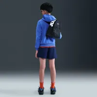 Nike Sportswear Club Fleece Big детские Pullover Толстовка с капюшоном синий