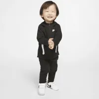 Nike Sportswear Tech Fleece Baby (12-24M) Толстовка с капюшоном and Pants набор цвет черный