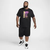 Nike мужские Dri-FIT баскетбольные футболка цвет черный