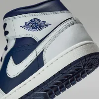 Nike Air Jordan 1 Mid мужские Кроссовки синий