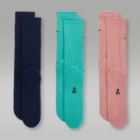 Nike Jordan Everyday Crew носки (3 пары) многоцветный