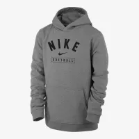 Nike Big дитячі Softball Pullover Толстовка з капюшоном колір сірий
