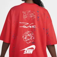 Nike Sportswear Breaking жіноча оверсайз Short-Sleeve футболка колір червоний