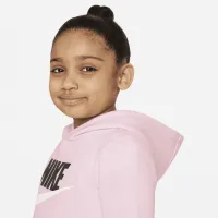 Nike Sportswear Club Fleece Little дитячі Pullover Толстовка з капюшоном Pink