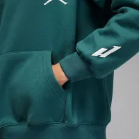 Nike Jalen Hurts жіноча Fleece Толстовка з капюшоном колір зелений
