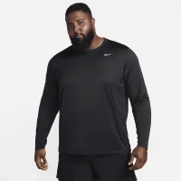 Nike Dri-FIT Legend чоловічі Long-Sleeve Fitness Top колір чорний