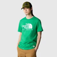 Футболка The North Face Berkeley California 0A87U5PO81 - зеленая
