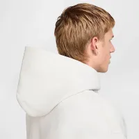Nike Solo Swoosh мужские Fleece Pullover Толстовка с капюшоном цвет серый