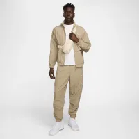 Nike Sportswear Solo Swoosh чоловічі Woven Track Куртка колір коричневий