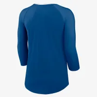 Indianapolis Colts женская Nike NFL 3/4-Sleeve футболка синий