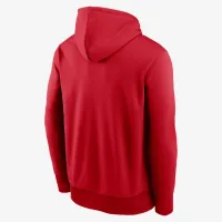 Cleveland Guardians 2024 Postseason Authentic Collection Men’s Nike Therma MLB Pullover Толстовка з капюшоном колір червоний