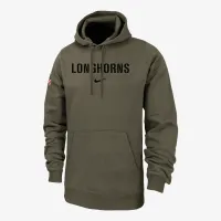 Texas Club Fleece чоловічі Nike College Толстовка з капюшоном колір зелений