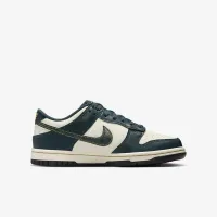 Nike Dunk Low Big детские Кроссовки цвет зеленый
