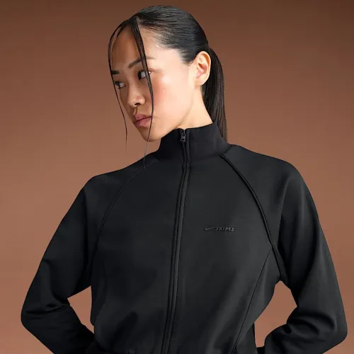 NikeSKIMS Matte Tricot жіноча Track Куртка колір чорний