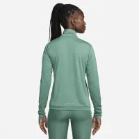 Nike Swoosh жіноча Dri-FIT 1/4-Zip Mid Layer колір зелений