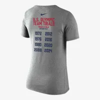 USA Legend жіноча Nike Running V-Neck футболка блакитний