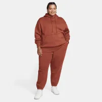 Nike Sportswear Phoenix Fleece женская С высокой Талией оверсайз Sweatpants (большие размеры) Orange
