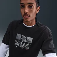 Nike Sportswear чоловічі футболка колір чорний