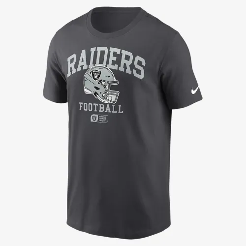 Las Vegas Raiders Helmet Essential мужские Nike NFL футболка цвет серый