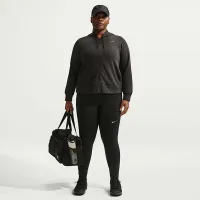 Nike One жіноча З високою талією 7/8 лосіни з кишенями(великі розміри) колір чорний