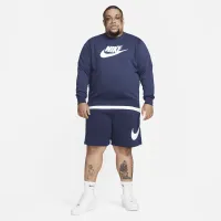 Nike Sportswear Club Fleece мужские Graphic Crew синий