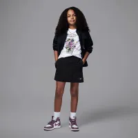 Nike Jordan Big дитячі Crafted Utility Skort колір чорний