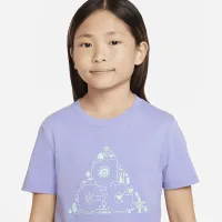 Nike Little детские ACG футболка цвет фиолетовый