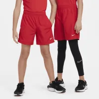 Nike Multi Big детские (для мальчиков) Dri-FIT тренировочные шорты цвет красный