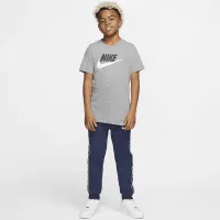 Nike Sportswear Big дитячі бавовняніфутболка колір сірий