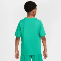 Nike Multi Big дитячі (для хлопчиків) Dri-FIT Short-Sleeve Top колір зелений