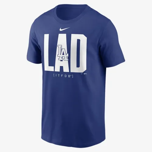 Los Angeles Dodgers Team Scoreboard чоловічі Nike MLB футболка блакитний
