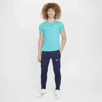 Brazil Strike Big дитячі Nike Dri-FIT Soccer Short-Sleeve Knit Top блакитний
