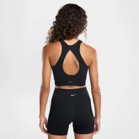 Nike One Twist жіноча Light-Support Lightly Lined High-Neck Sports Bra колір чорний