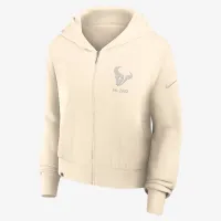 Houston Texans Established Women’s Nike NFL Full-Zip Толстовка с капюшоном цвет коричневый