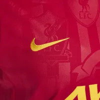 Liverpool FC Academy Pro жіноча Nike Dri-FIT Soccer Pre-Match Short-Sleeve Top Red