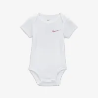 Nike Essentials Baby (0-9M) 3-Piece Bodysuit комплект Pink