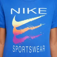 Nike Sportswear Big детские футболка синий