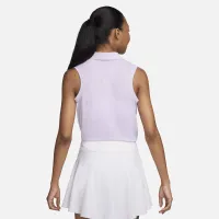 Nike Dri-FIT Victory жіноча Sleeveless для гольфу Polo колір фіолетовий